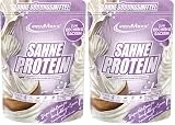 IronMaxx Sahne Protein – 500g Beutel | Proteinreiche Koch- & Backzutat mit Molkenprotein | Ohne Zuckerzusatz & fettärmer als Sahne | Ideal zum Verfeinern von warmen Gerichten (Packung mit 2)