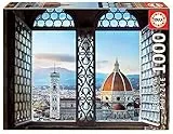 Educa 18460, Sicht auf Florenz, 1000 Teile Puzzle für Erwachsene und Kinder ab 10 Jahren, Toskana, Italien