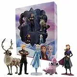 Bullyland 13414 - Spielfiguren Jubiläums-Set Prinzessin Elsa, Anna, Salamander Bruni, Kristoff und Sven aus Walt Disney Die Eiskönigin 2, ideal als kleines Geschenk für Kinder ab 3 Jahren