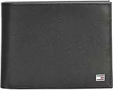 Tommy Hilfiger Herren Geldbeutel Eton mit Münzfach, Schwarz (Black), Einheitsgröße