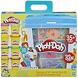 Play-Doh Hasbro F3605 Knetkoffer für unterwegs inkl. 8 Knetdosen