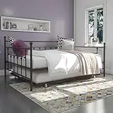 DHP Manila Metall-Tagesbett/Ausziehbett Bronze Doppel