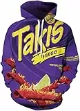 TAKUSHI HF Cheetah 3D Printed Unisex Pullover Hoodies Hooded Sweatshirts Casual Tracksuit, B.takis, X-Large