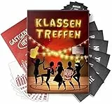 MORD bei Tisch Krimidinner für Zuhause - 5 bis 7 Personen - Der Klassentreffen Fall - Das Krimi Spiel ab 16 Jahren – Ideal als Krimi Dinner für eine mörderische Dinnerparty