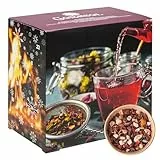 Corasol Premium Früchtetee-Adventskalender, 24 fruchtige Gourmet-Teesorten, loser Tee, Geschenk-Idee für Frauen (231 g)