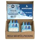 Febreze 3Volution Duftstecker 4x Nachfüllflakons Aprilfrisch, 3 Abwechselnde Düfte Zum Bekämpfen Von Gerüchen