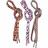 3 Paar Schnürsenkel Mit Leopardenmuster, Dekorativer Stoff, Schnürsenkel, Hoodie, Kordelzug, Ersatz-Hutband Für Schuhhosen, Hoodies