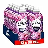 Lenor Weichspüler 12x38 Waschladungen, Amethyst Blütentraum 24H Unwiderstehliche Frische