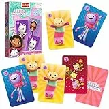 Trefl - Karten Petrus, Gabby's Dollhouse - Beliebtes Kartenspiel für Kinder, Paar, Einfache Regeln, Dynamisches Spiel, Beliebtes Spiel für Kinder ab 4 Jahren