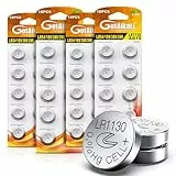 GutAlkaLi LR1130 40 Stück batterien knopfzellen AG10 l1131 189 1,5V Alkaline Batterie lr54 knopfzelle