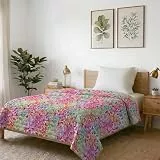 Italian Bed Linen Gedruckt Sommer steppdecke Fantasy, Spring, 170x270cm