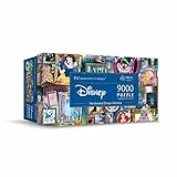Trefl Prime - Puzzle UFT: Disney, The Greatest Disney Collection - 9000 Teile, Großes Puzzle, Dickste Pappe, Bio, EKO, Collage mit Märchenfiguren, Unterhaltung für Erwachsene und Kinder ab 12 Jahren