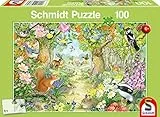 Schmidt Spiele 56370 Tiere im Wald, 100 Teile Kinderpuzzle