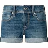 Pepe Jeans Damen Regular Short Mw, Blau (Denim - Ic4), 31W