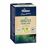 Meßmer Classic Moments Bio Kräuter | 100% Bio |Kräutertee | 18 Teebeutel