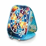 GÜNTHER FLUGSPIELE 1564 - Wurfspiel Galaxy, ca. 49 x 37 x 53 cm, Pop-Up Spiel Set mit 6 Klettbällen und 6 Wurf-Säckchen, für Kinder ab 3 Jahren