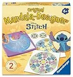 Ravensburger 12028015 - Mandala-Designer Midi Disney Stitch - kreatives Zeichenset für Kinder ab 6 Jahren