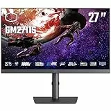 Cooler Master GM2711S 27' Monitor – WQHD (2560 x 1440), 180Hz, MPRT 0,5ms, Ultra-IPS, Farben 95% DCI-P3, DisplayHDR 400, Art-Beschichtung, Low Blue Light, Lautsprecher, DP 1.4, HDMI 2.0