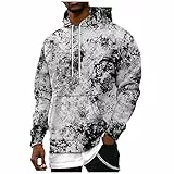 Oversized Tshirt Herren Sweatshirt Herren Langarmshirt Herren Poloshirt Herren Compression Shirt Kapuzenpullover Herren Kompressionsshirt Herren Jacke Herren Rollkragenpullover Herren(1-Black,4XL)