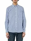 United Colors of Benetton Herren 52mcuq04b Hemd, blau, Large
