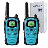 Walkie Talkie für Erwachsene Funkgeräte mit großer Reichweite - PMR Long Distance Walkie Talkies VOX Freisprecheinrichtung 5 km mit Taschenlampe LED-Hintergrundbeleuchtung