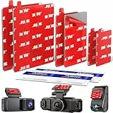 volport Klebepads Doppelseitig Extra Stark für Dash Cam Halterung: 6 Stück Hitzebeständig Wasserfeste Ersatz Montage Klebe Pads mit Haftvermittler für Windschutzscheibe Dashcam