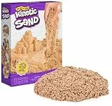 Kinetic Sand 2,5 kg - original magischer Sand aus Schweden, naturbraun, bekannt aus Kindergärten, einwandfrei für kreatives Indoor-Sandspiel, für Kinder ab 3 Jahren
