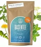 Basentee Monte Nativo (120g) – Basischer Kräutertee lose mit Brennnessel, Löwenzahn, Pfefferminze, Lindenblüten & weiteren Kräutern – Loser Tee – basische Ernährung – Aromatisch & Vielseitig Genießbar