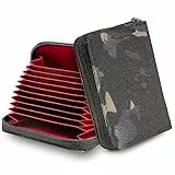 TACTICAL_GEEK PC1 EDC Geldbörse 11 Fach Nylon Kreditkartenhüllen, Tarnung