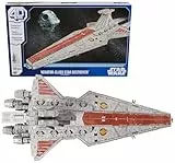 4D Build Star Wars Deluxe Venator-Klasse Star Destroyer 3D Model Kit, Star Wars Geschenke, Star Wars Spielzeug, Star Wars Fans & Sammler, Erwachsene & Jugendliche ab 12 Jahren