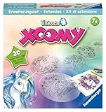 Ravensburger Xoomy Erweiterungsset Unicorn 18134 - Zauberhafte Einhörner zeichnen Lernen, Kreatives Zeichnen und Malen für Kinder ab 7 Jahren