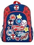 Marvel Spiderman Rucksack | Kinderrucksack Spidey Und Seine fantastischen Freunde I Schultasche Für Jungen I Offizielles Spider-Man-Merchandise-Produkt