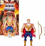 Masters of the Universe Origins Actionfigur Bow aus der Cartoon-Kollektion, ca. 14 cm groß, 1980er Motu Prinzessin der Macht TV Bogenschütze, detailreiches Design, Pfeil & Bogen, JBM94