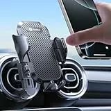 andobil Handyhalterung Auto Runde Lüftung [ 2.0 Entwurf Upgrade für Mercedes ] Handyhalterung Auto [ 2025 Neues Metall-Lüftungsclip ] für Mercedes-Benz A/B/C/E/S,Benz Zubehör Mini Cooper etc
