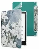 WALNEW Hülle für 7' Kindle Paperwhite 12. Generation 2024 und Kindle Colorsoft Signature Edition, klare weiche TPU-Rückenschutzhülle für den 2024 Kindle Paperwhite