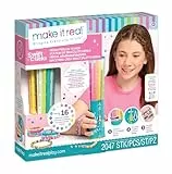 Make It Real 2901459 Heishi Perlen-Tower, automatisches Auffädeln, DIY Armband Set mit über 2000 Heishiperlen, Armbänder selber basteln für Kinder