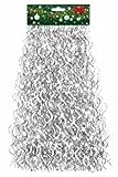 TK Gruppe Timo Klingler Silber Lametta - Stanniol Metal Technology - täuschend echt - als Deko Dekoration zu Weihnachten