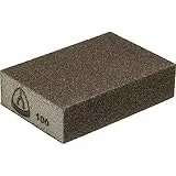 Klingpsor 125280 SK 500, Schleifblock, flexibel, beschichtet auf 4 Seiten Braun, 100X70X25, 80, 100, 100 Stück