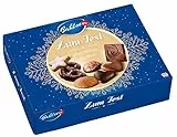 Bahlsen BAHLSEN Zum Fest – besonders leckere Gebäckmischung zu Weihnachten – schokoladige und pure Lebkuchen, Zimtsterne und Schokolade – 500g Pack