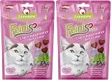 GranataPet FeiniSnack Ente & Katzenminze, 50 g, Leckerchen für Katzen, bekömmlicher Katzensnack, Katzenleckerli ohne Getreide & Zuckerzusätze, Belohnung für verspielte Samtpfoten (Packung mit 2)