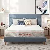 Sweetnight Matratze 150x190 Kaltschaummatratze Höhe 22cm Härtegrad H4 & H3 ergonomische 7-Zonen ÖkoTex Zertifiziert Rollmatratze Komfort atmungsaktiv mit waschbar Matratzenbezug