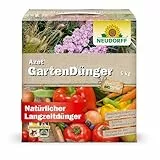 Neudorff Azet GartenDünger – Bio Gartendünger fördert die Blühkraft und reiche Ernte aller Gartenpflanzen mit natürlicher Sofort- & Langzeitwirkung, 5 kg