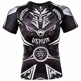 Venum, Gladiator 3.0 Rashguard, Herren, L, Schwarz/Weiß