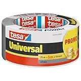 tesa extra Power Universal Gewebeband - Gewebeverstärktes Ductape zum Reparieren, Befestigen, Bündeln, Verstärken oder Abdichten - Grau - 30 m x 50 mm