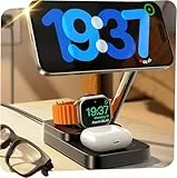 LISEN 3-in-1-Ladestation Cube für mehrere Geräte, tragbar, MagSafe