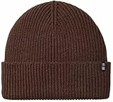 Enter the Complex® Merino Winter Mütze - Tao - 100% Merino Wolle, Beanie, Watch Cap, Strickmütze, Weich und Elastisch, Grobstrick, Damen und Herren, Braun