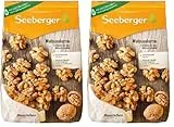 Seeberger Walnusskerne: Walnüsse ohne Schale - reich an Omega-3-Fettsäuren - ideal als gesunde Zwischenmahlzeit - ohne Zusatzstoffe, vegan (1 x 500 g) (Packung mit 2)