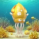 SWTOIPIG Elektrisches tanzendes Oktopus-Spielzeug mit LED-Licht und Musik, Kinder Elektrisches Krabbel-Oktopus-Bauchzeit-Spielzeug, wiederaufladbares interaktives sensorisches Spielzeug, perfektes
