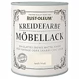 Rust Oleum Möbellack Kreidefarbe Antik Weiss Matt 750 ml