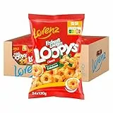 LORENZ | ErdnußLocken Loopys | 24 x 130 g | vegan